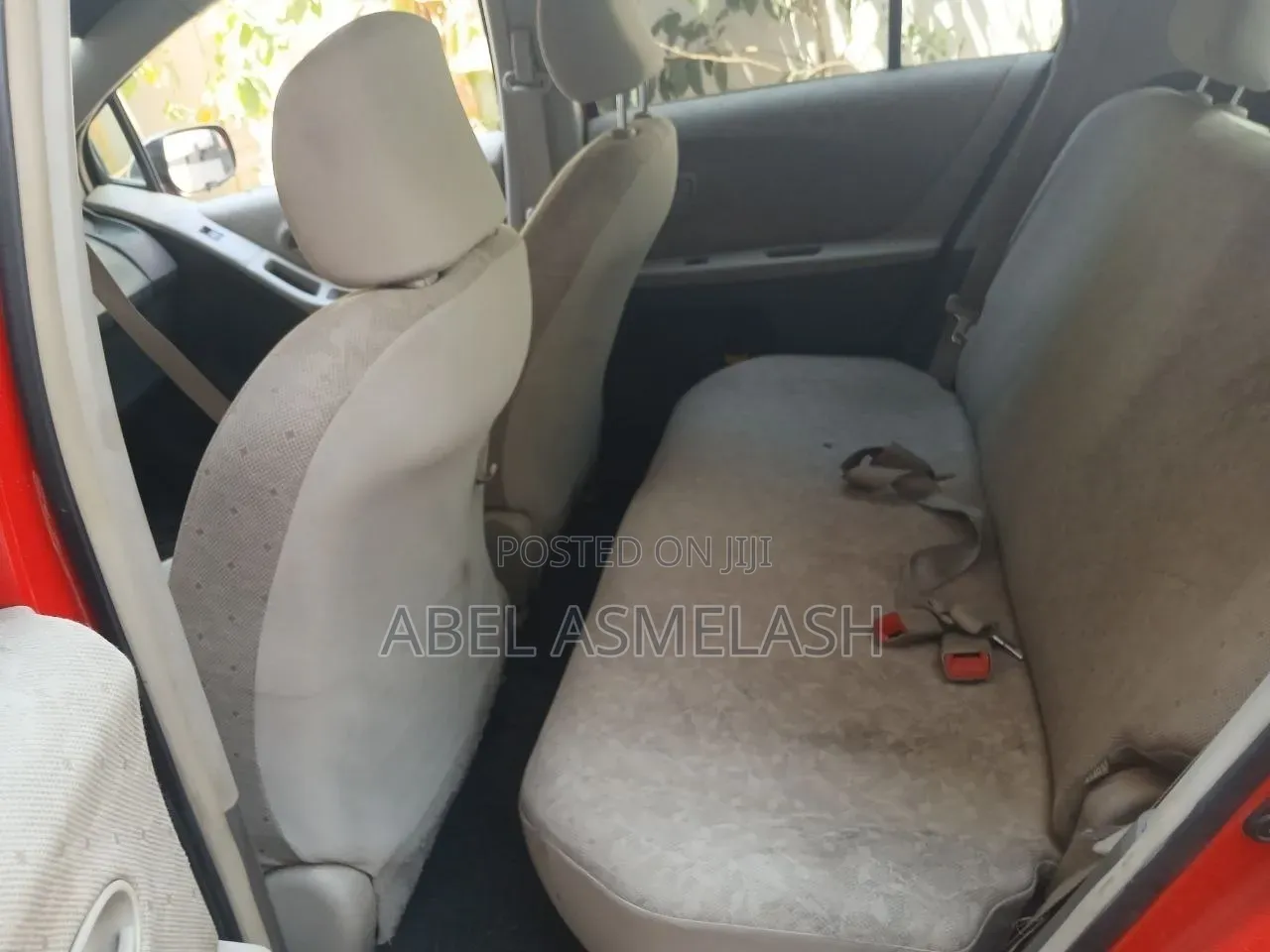 Toyota Yaris 2008 Red