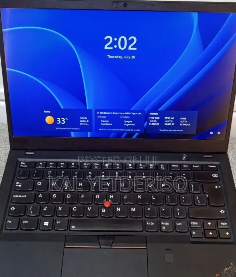 New Laptop Lenovo ThinkPad X1 Carbon 16GB Intel Core i7 SSD 512GB