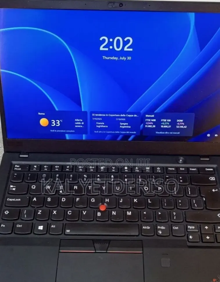 New Laptop Lenovo ThinkPad X1 Carbon 16GB Intel Core i7 SSD 512GB