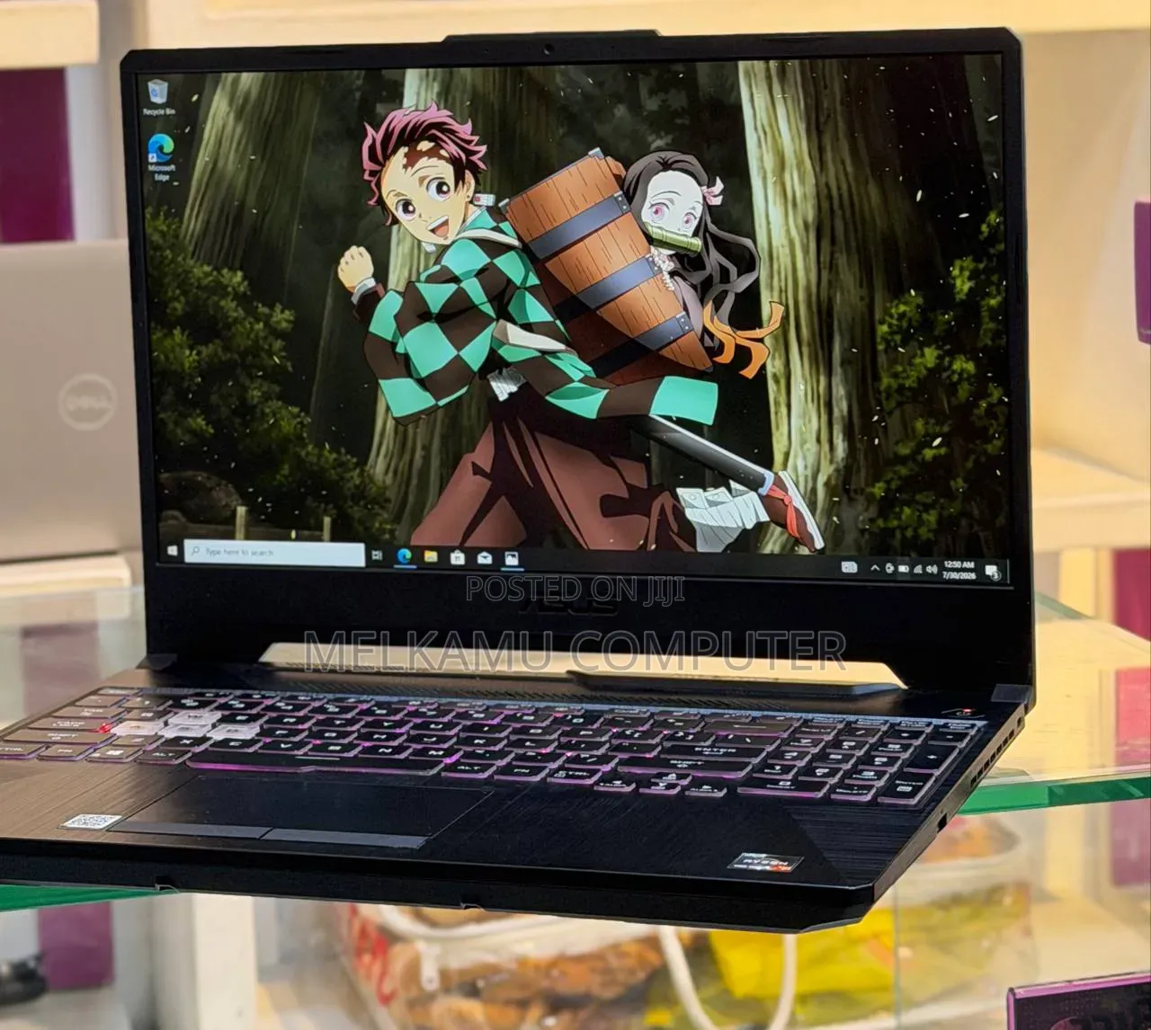 New Laptop Asus TUF Gaming A15 16GB AMD Ryzen 7 SSD 512GB