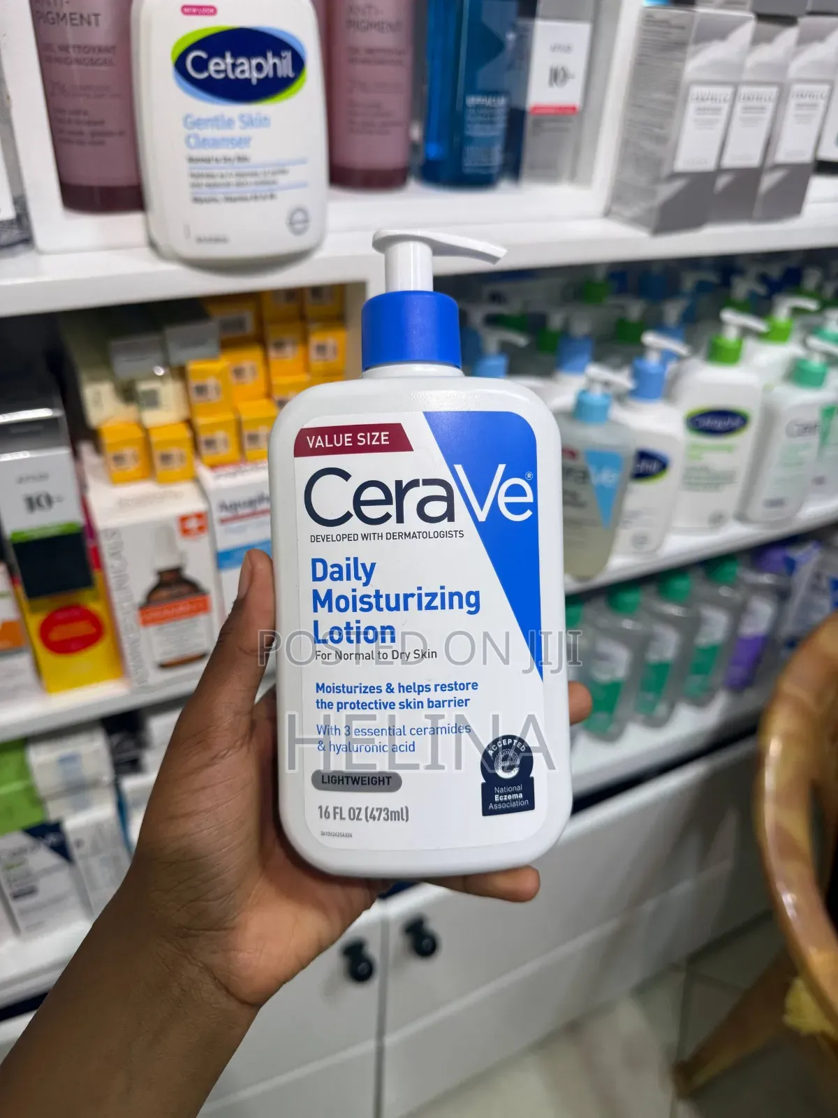 Light Weight Cerave Daily Moisturizing Lotion 473ml Original From USA