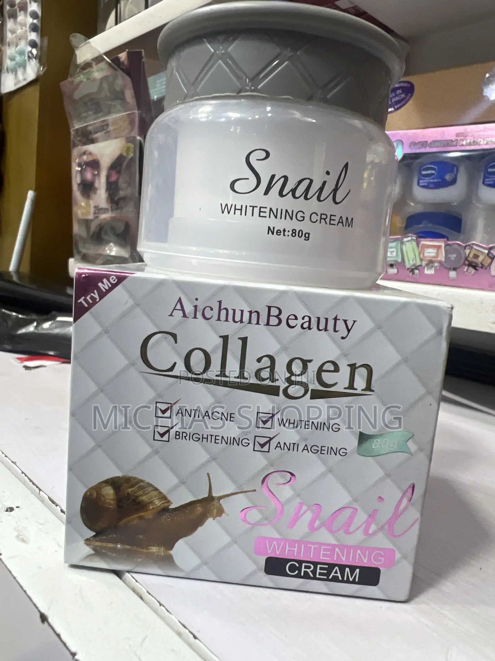 Snail Whitening Cream Net 80g