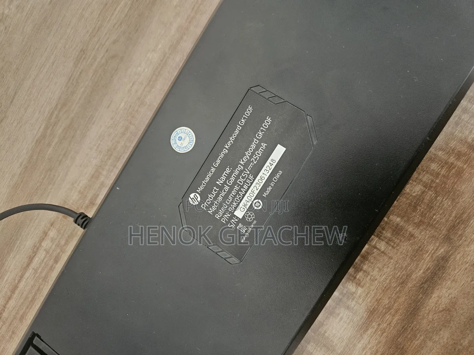 HP Mechanical Gaming Keyboard