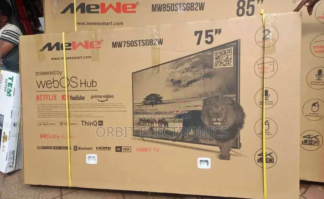 Mewe 75 Inch TV