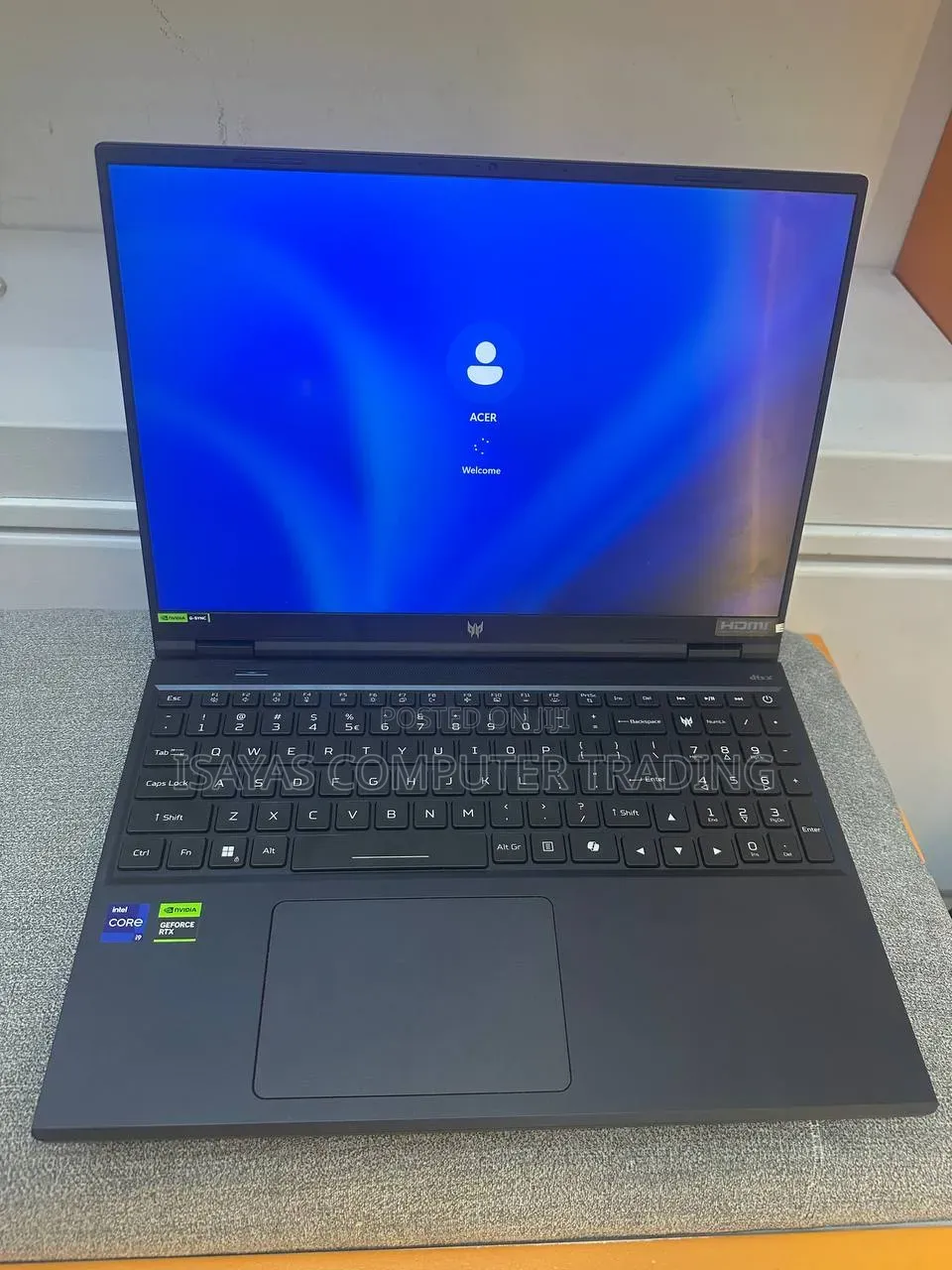 New Laptop Acer Predator Helios Neo 16 16GB Intel Core i9 SSD 1T