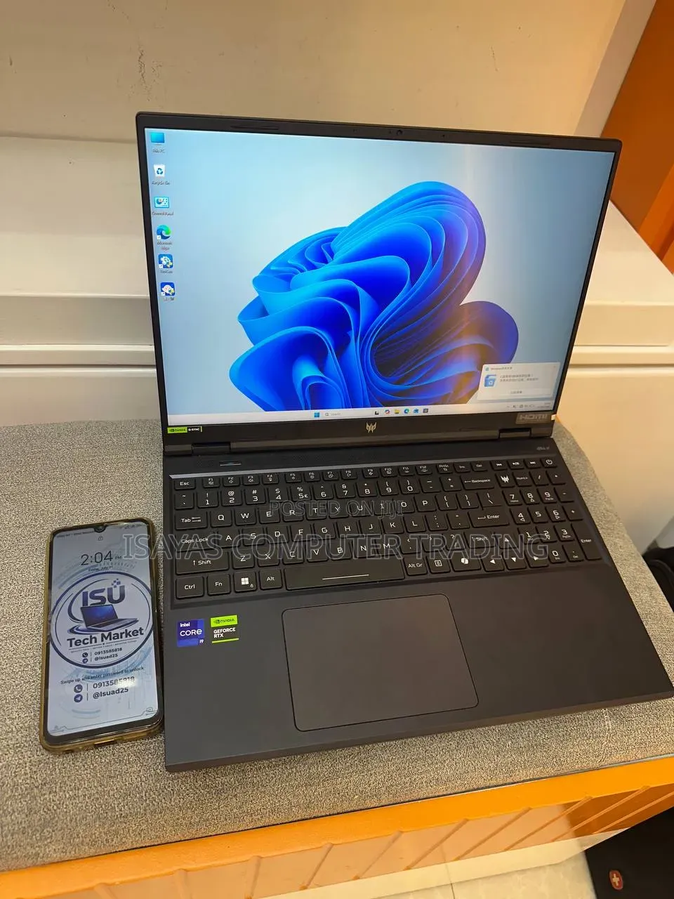 New Laptop HP Victus 16 16GB Intel Core i7 SSD 1T