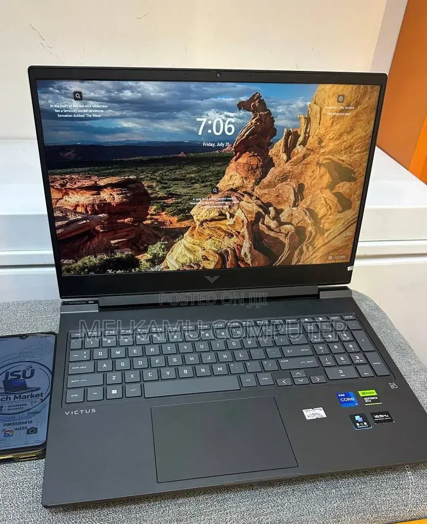 New Laptop HP Victus 16 16GB Intel Core i7 SSD 1T
