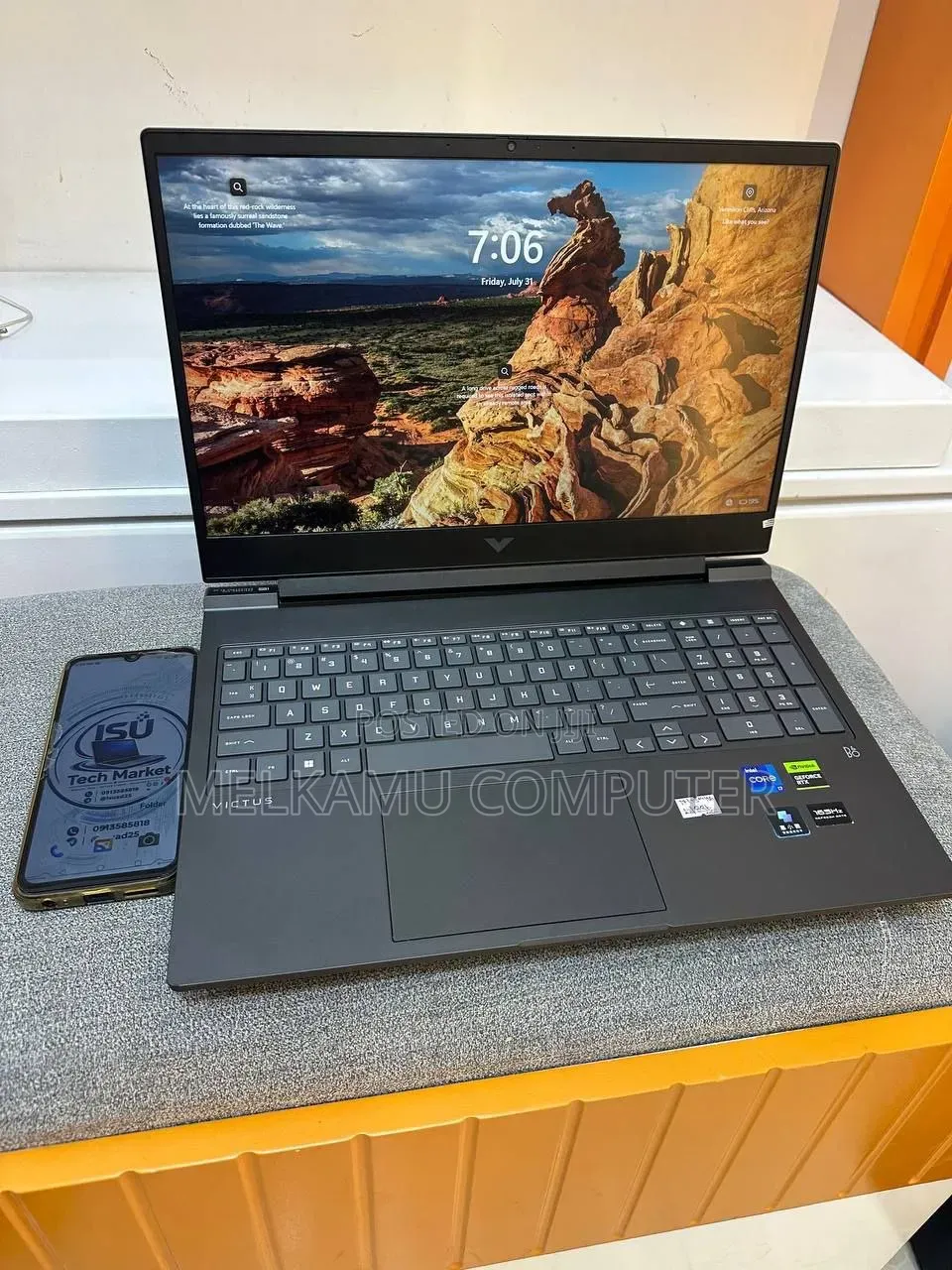 New Laptop HP Victus 16 16GB Intel Core i7 SSD 1T