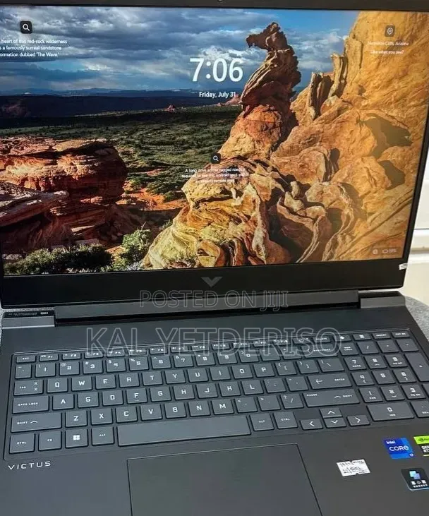 New Laptop HP Victus 16 16GB Intel Core i7 SSD 1T