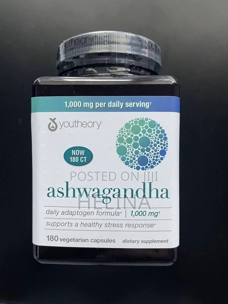 Ashwaganda 1000mg 180 Capsules Supports Stress Energy From USA