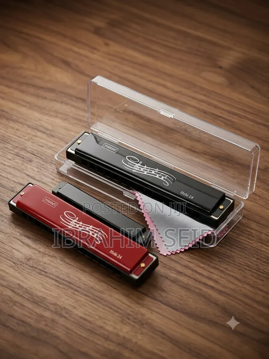 24 ቀዳዳ ላለው Yuemei ሃርሞኒካ (Harmonica)