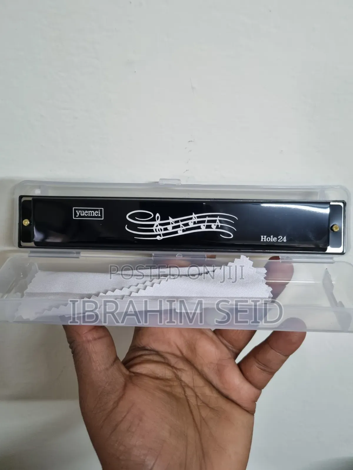 24 ቀዳዳ ላለው Yuemei ሃርሞኒካ (Harmonica)