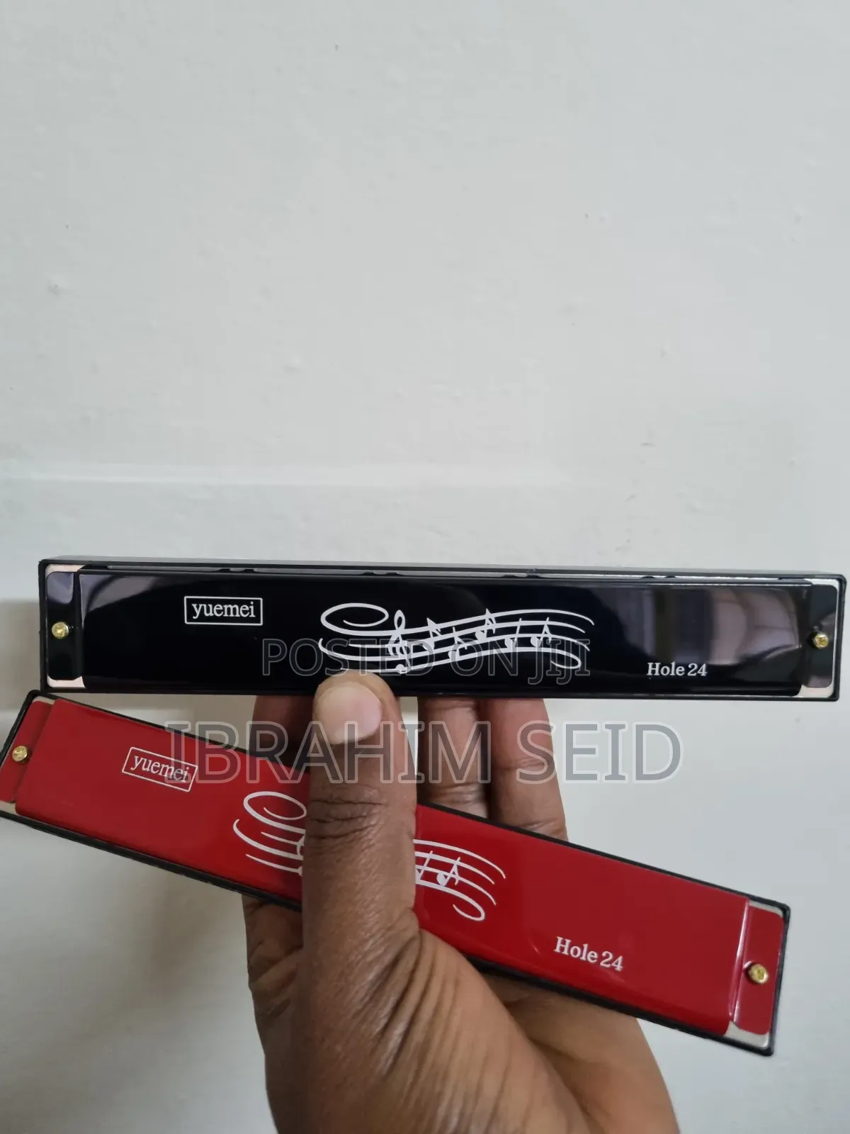 24 ቀዳዳ ላለው Yuemei ሃርሞኒካ (Harmonica)