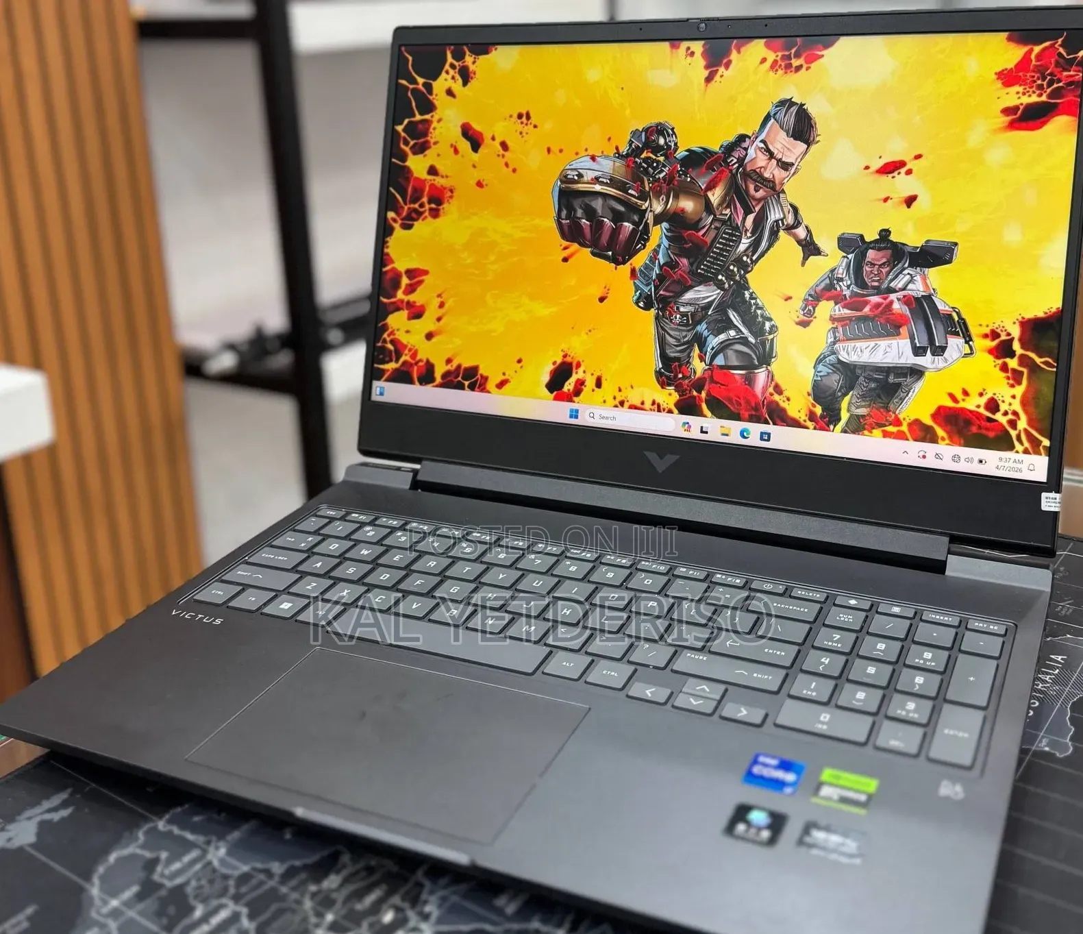New Laptop HP Victus 16 8GB Intel Core i7 SSD 512GB