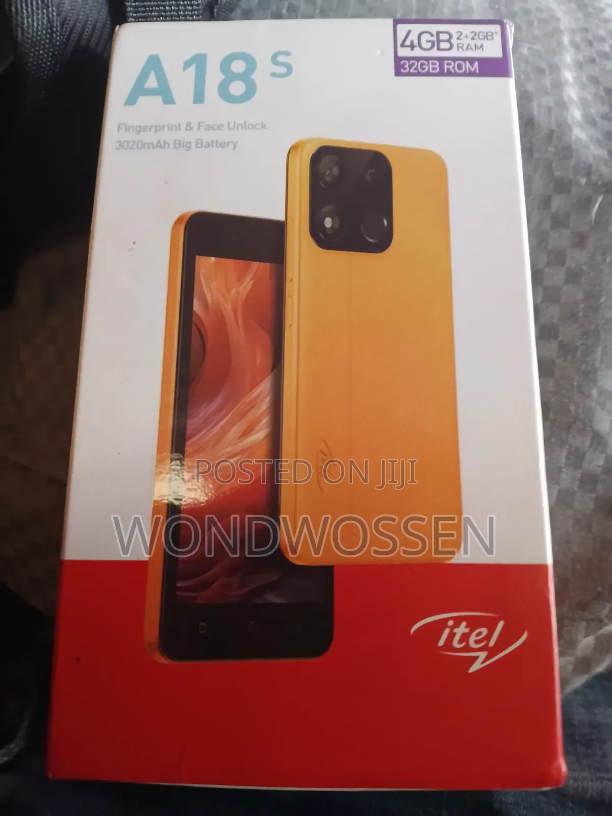 Itel A18s 32 GB Black