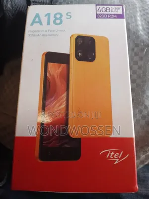 Itel A18s 32 GB Black