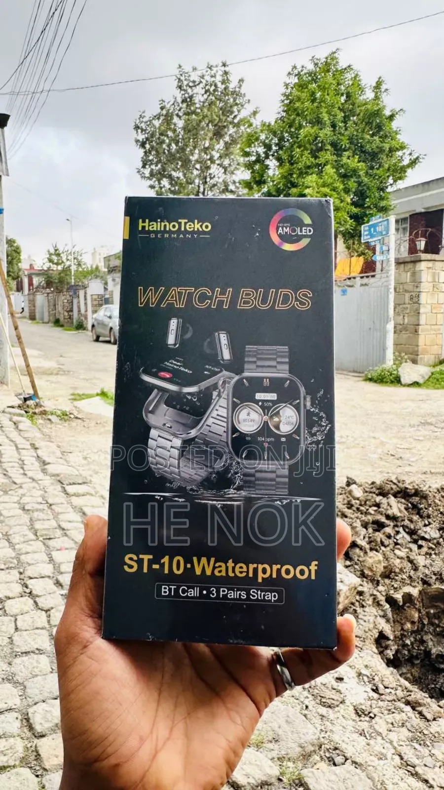 Haino Teko ST-10 Smartwatch Buds | Haino Teko Smart Watch