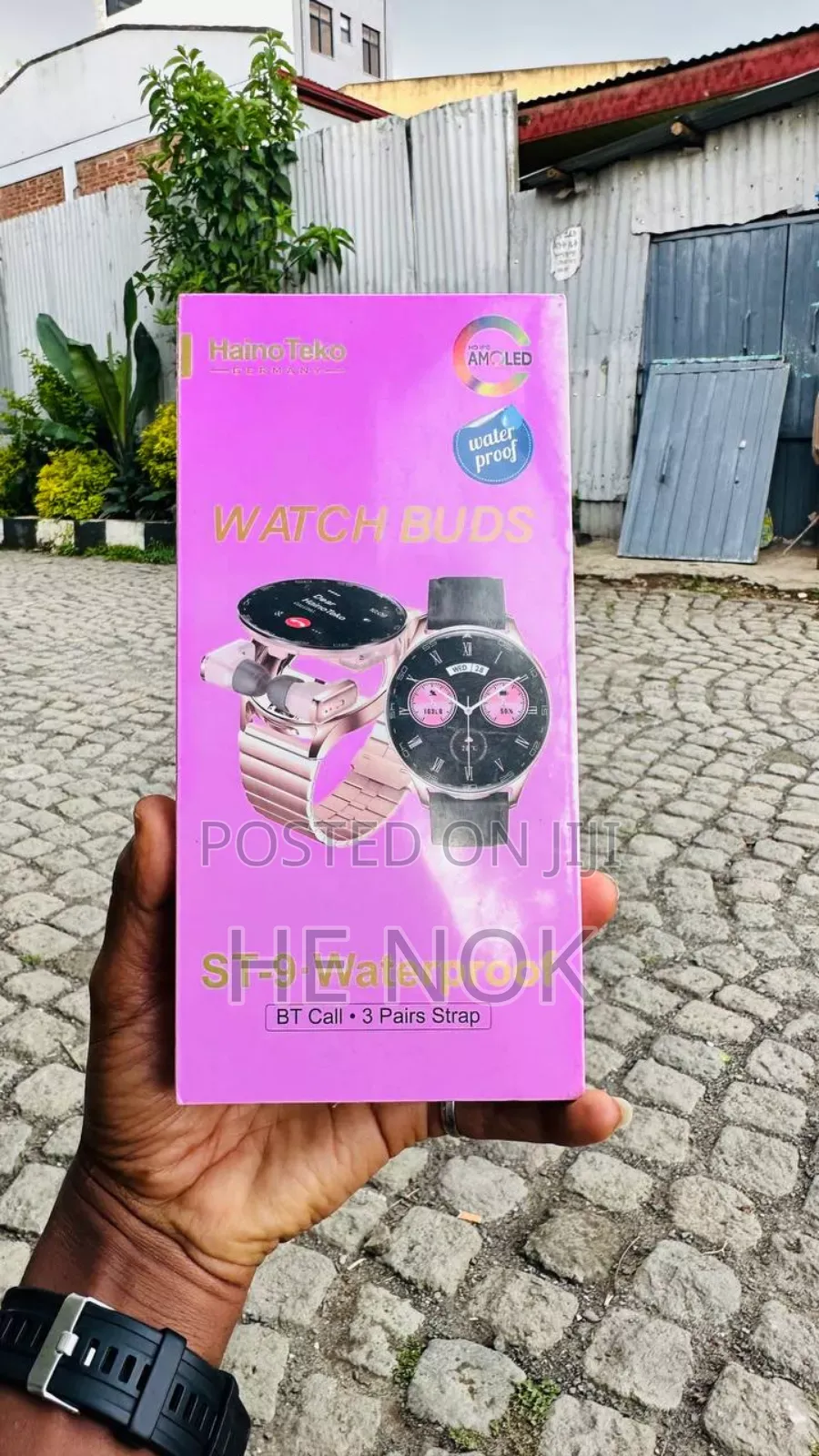 Haino Teko ST-9 Waterproof Watch Buds | Girl Smart Watch