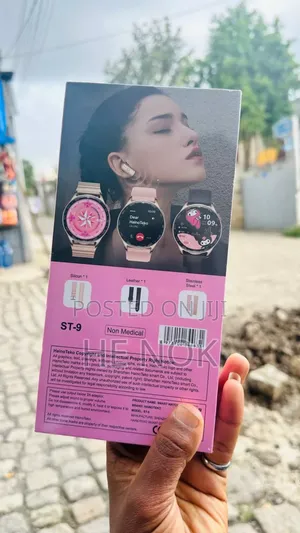 Haino Teko ST-9 Waterproof Watch Buds | Girl Smart Watch