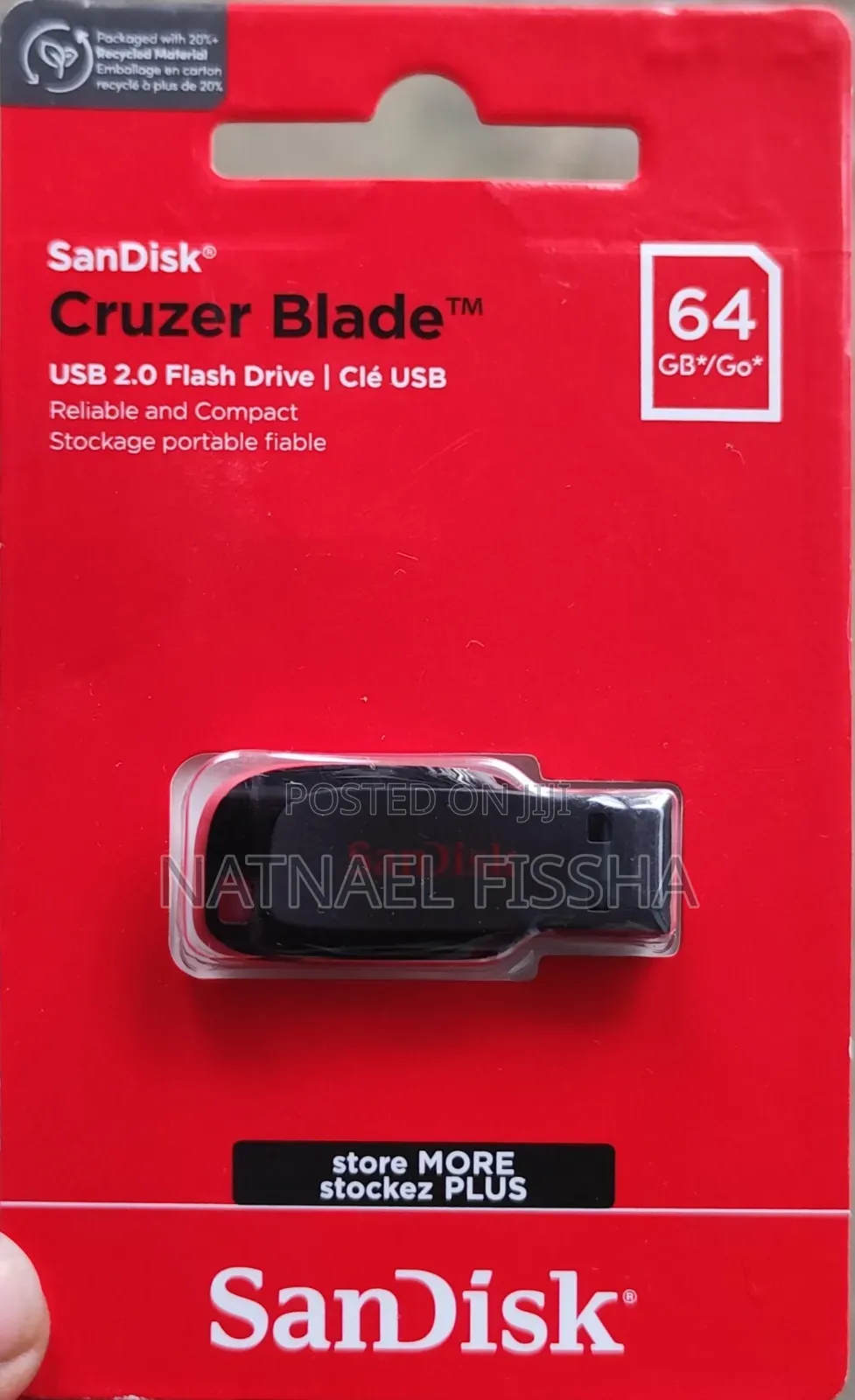 SanDisk Cruzer Blade 64GB Flash Drive