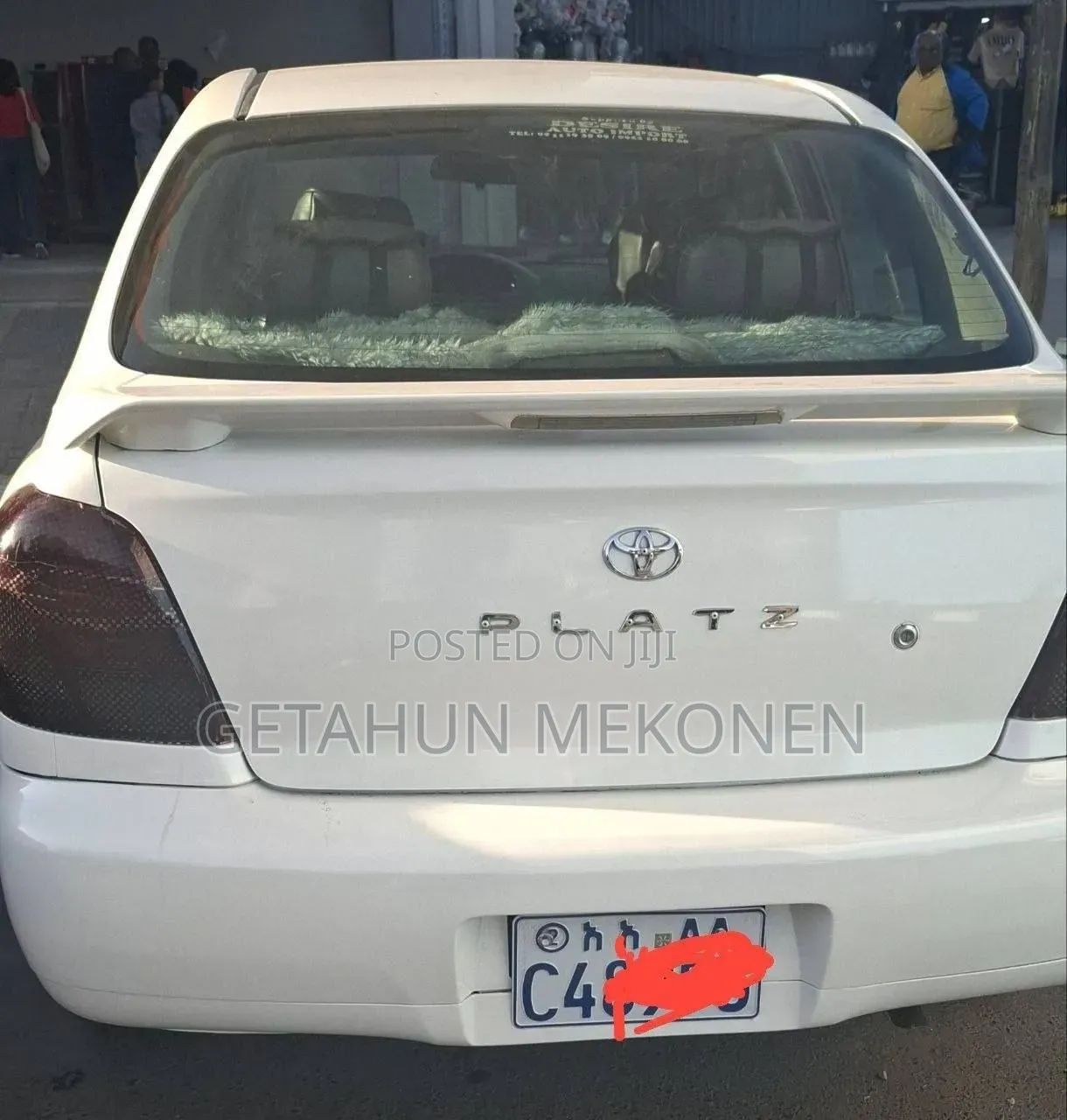 Toyota Platz 2001 White