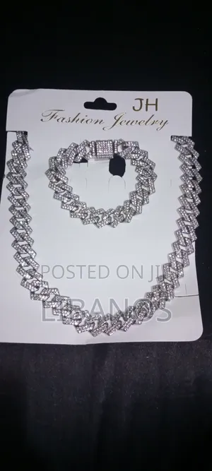 Man's Necklace With the Same Bracelet