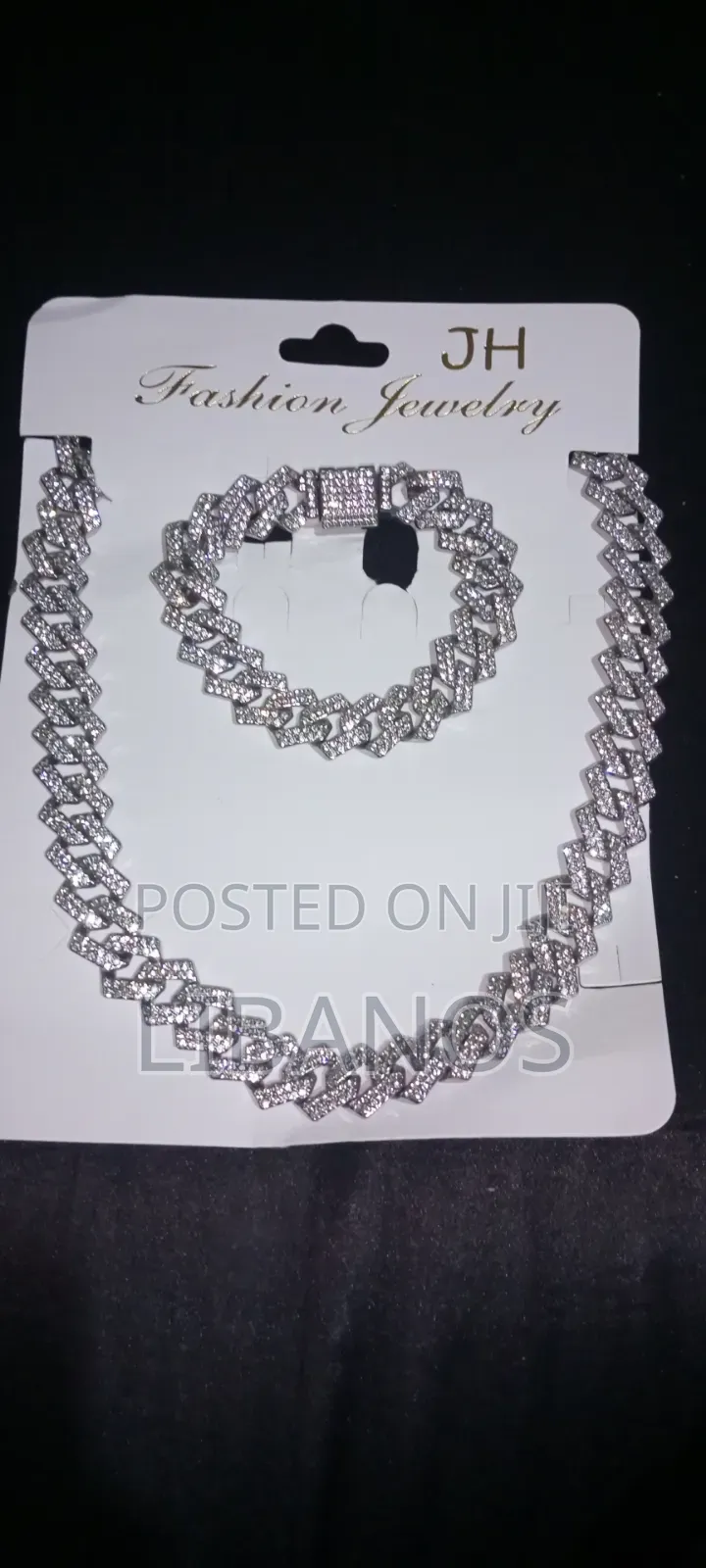 Man's Necklace With the Same Bracelet