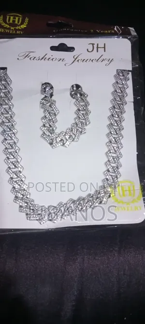 Man's Necklace With the Same Bracelet