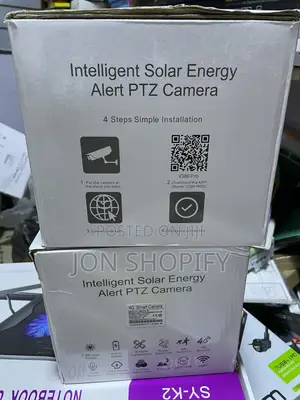 5G Solar PTZ Security Camera 3 Lens