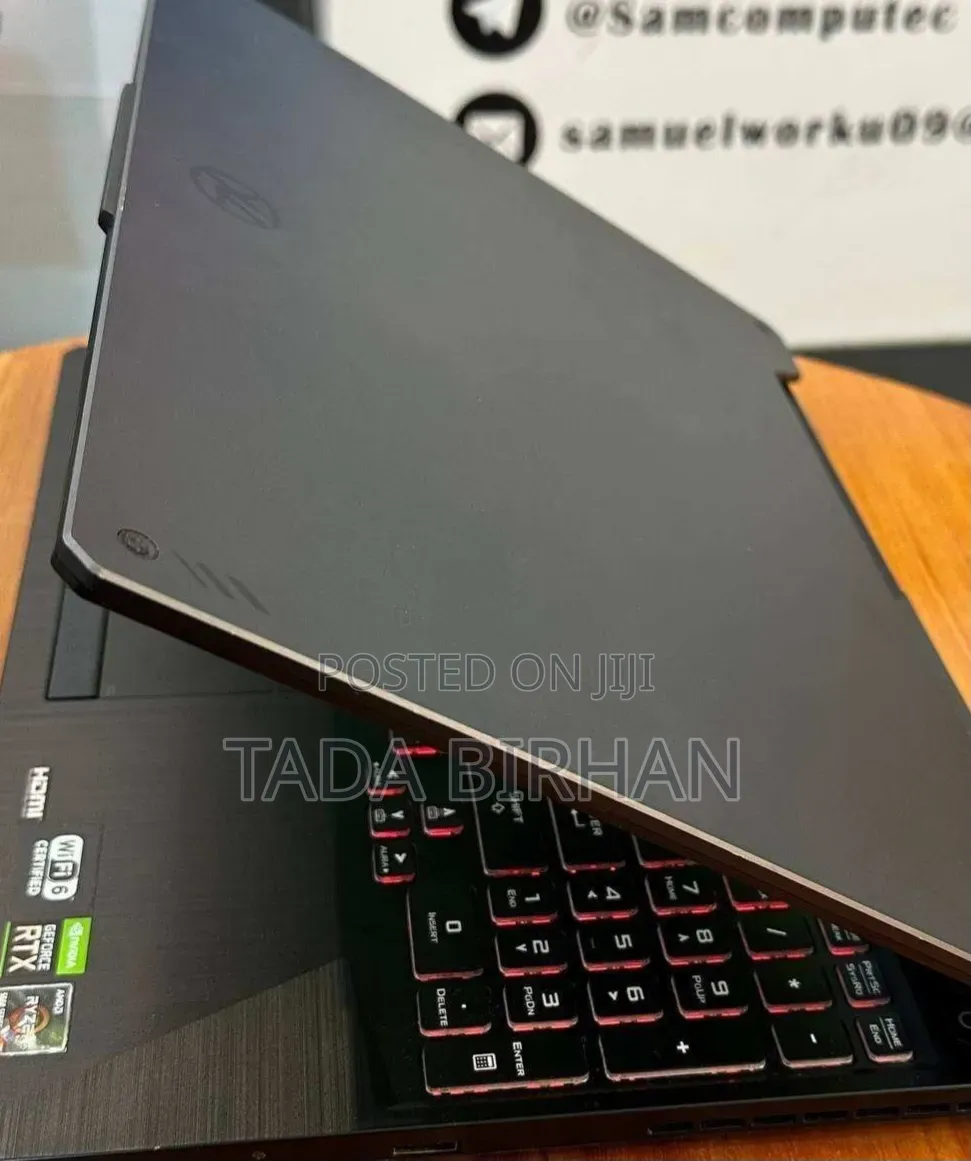 New Laptop Asus TUF Gaming A15 16GB AMD Ryzen 7 SSD 512GB