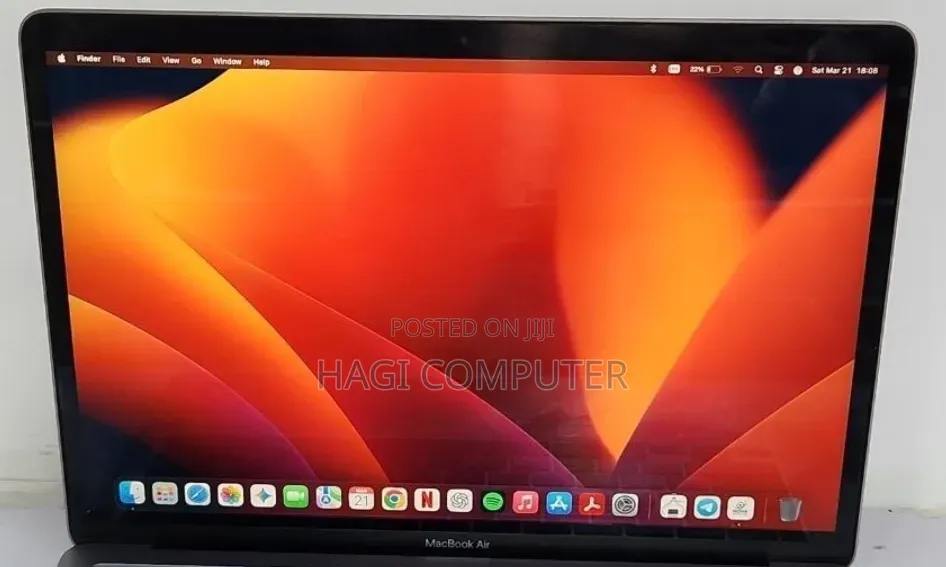 New Laptop Apple MacBook Air 2020 M1 8GB Apple M1 SSD 256GB