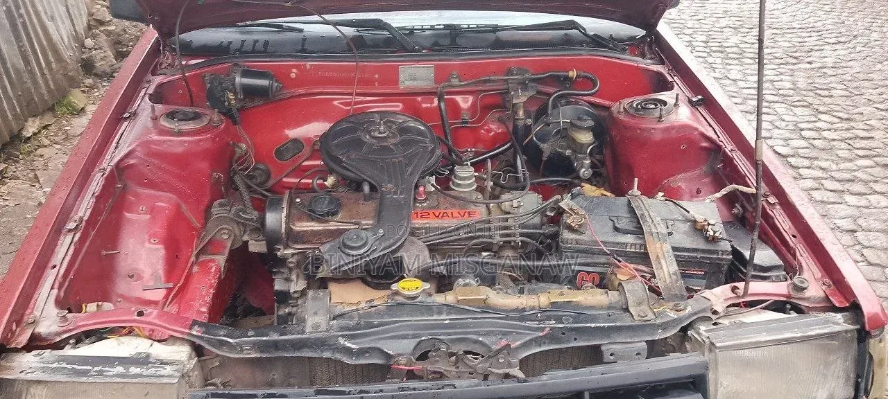 Toyota Corolla II 1986 Red
