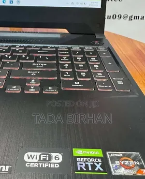 New Laptop Asus TUF Gaming A15 16GB AMD Ryzen 7 SSD 512GB