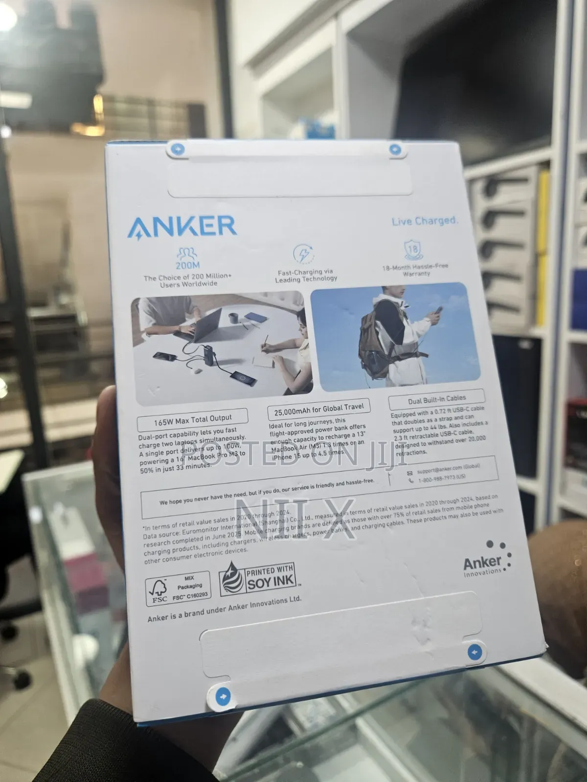 ​ Anker 165W Power Bank (25,000mAh)