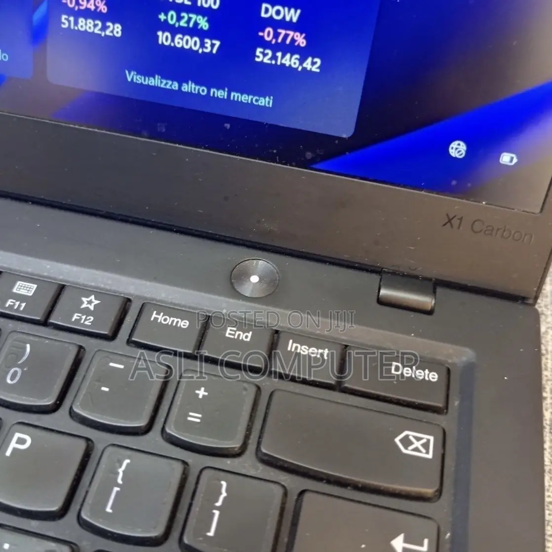New Laptop Lenovo ThinkPad X1 Carbon 16GB Intel Core i7 SSD 512GB