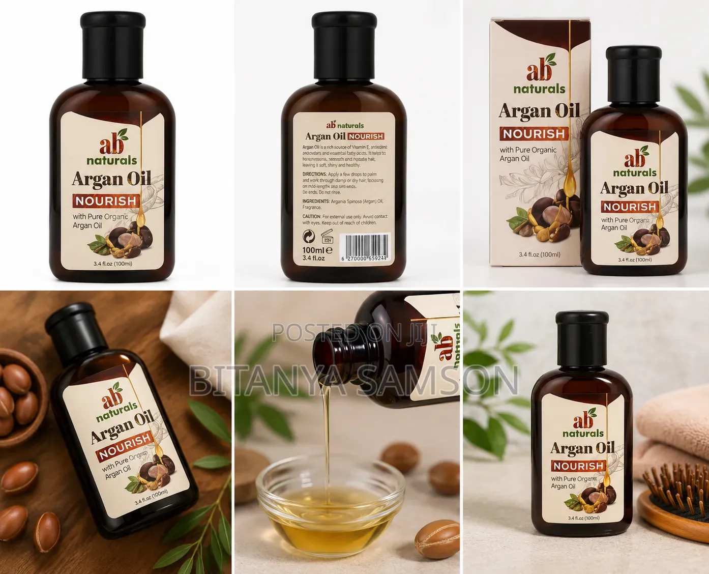 AB Naturals Argan Oil Nourish