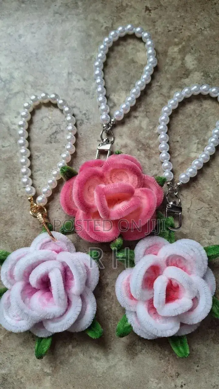 Flower Keychains
