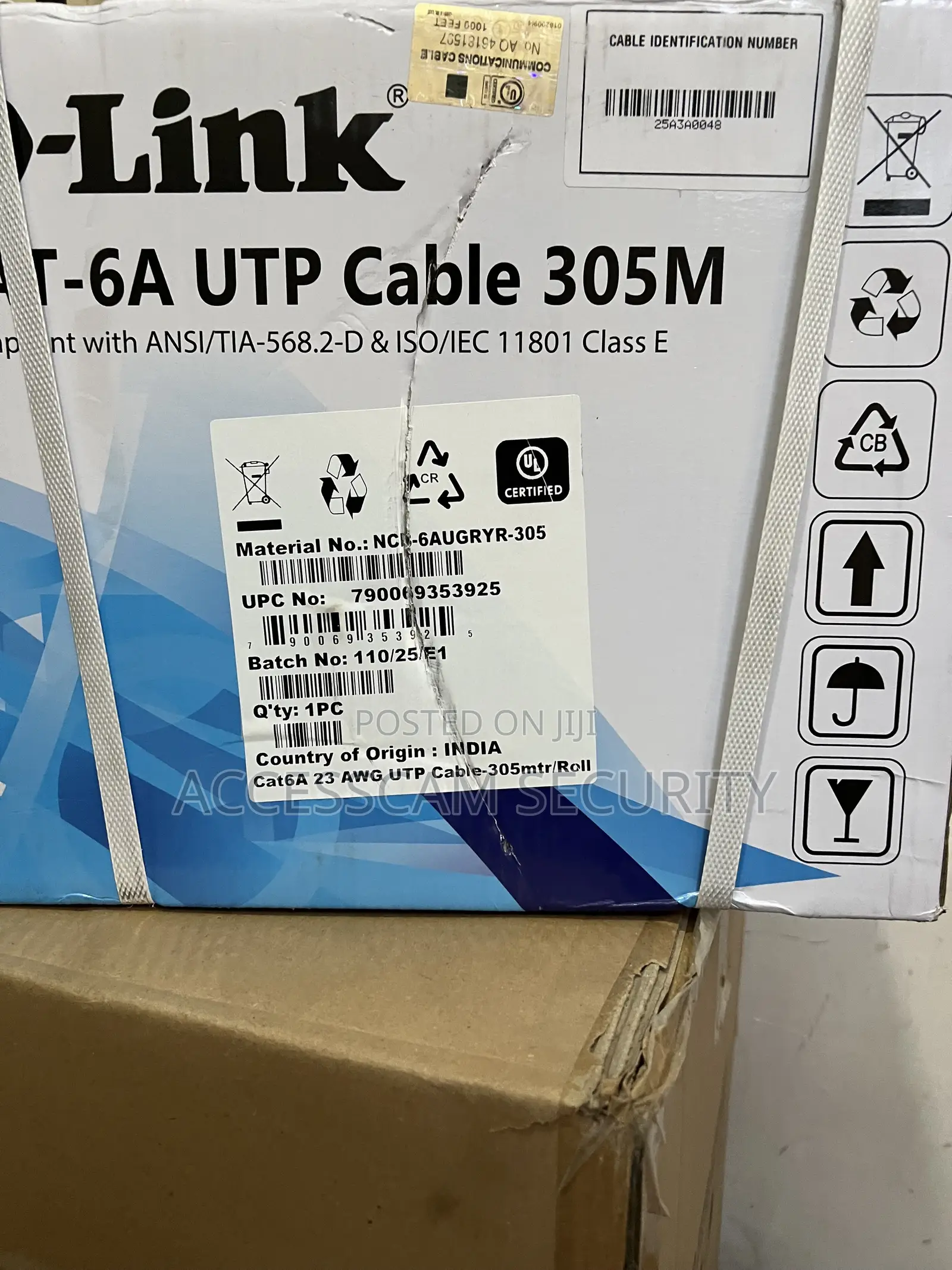 Dlink Cat-6a Utp Cable
