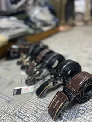 Kalewensen Automatic Leather Belts: