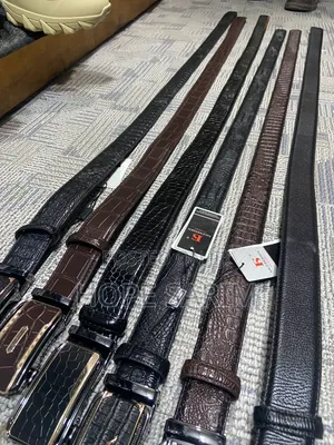 Kalewensen Automatic Leather Belts: