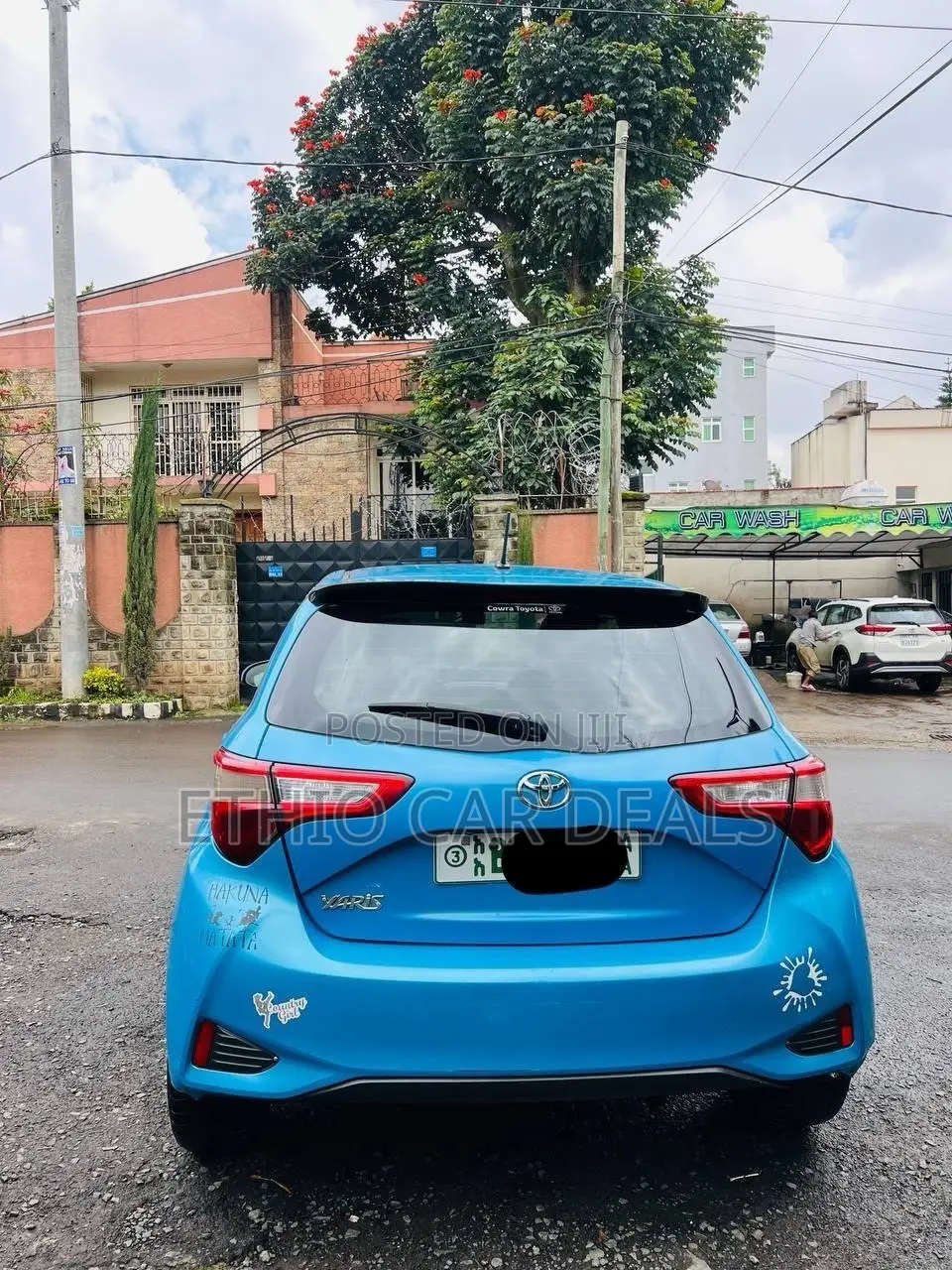 Toyota Yaris 2018 Blue