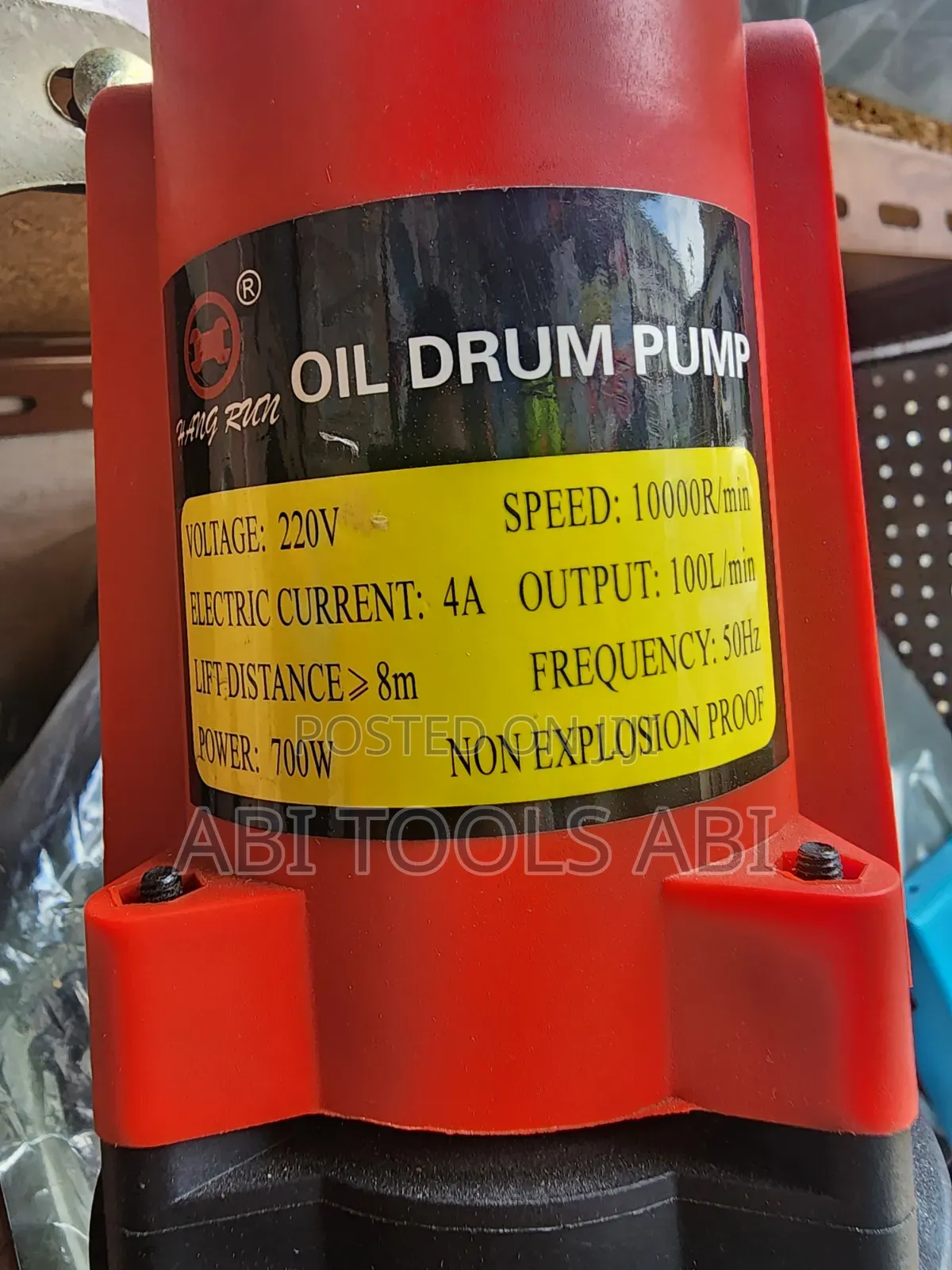 Electrical Oil Drum Pump