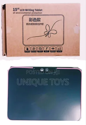2-in-1 Rechargeable 15" LCD Writing Tablet Drawing Board