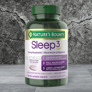 Nature's Bounty Sleep3 Melatonin 10 Mg. L Theanine -200mg.