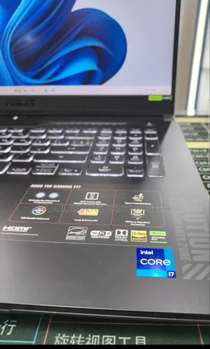 New Laptop Asus TUF Gaming F17 16GB Intel Core i7 SSD 1T