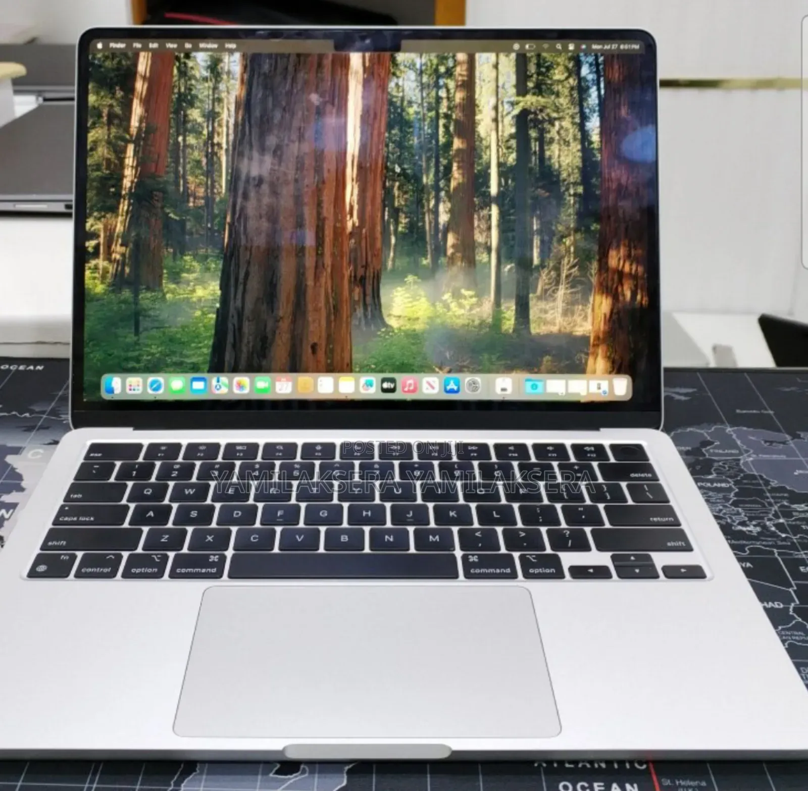 New Laptop Apple MacBook Air 2022 M2 8GB Apple M2 SSD 256GB