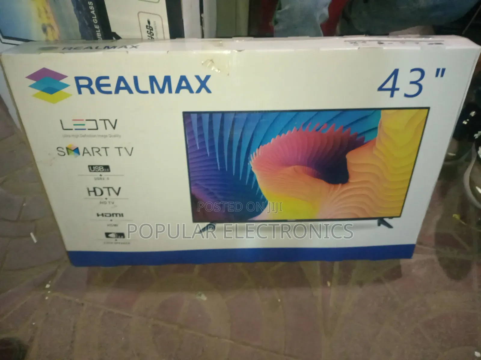 Real Max 43inch Smart Android TV