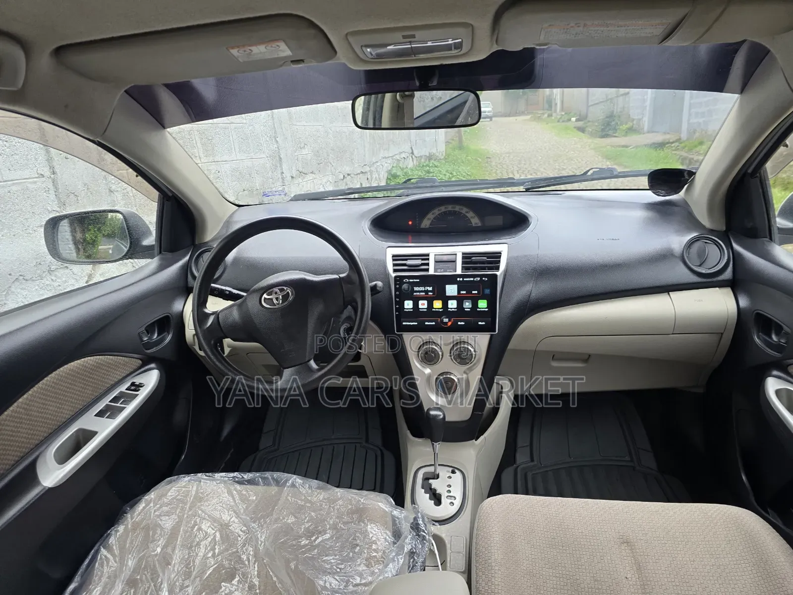 Toyota Belta 2008 Silver