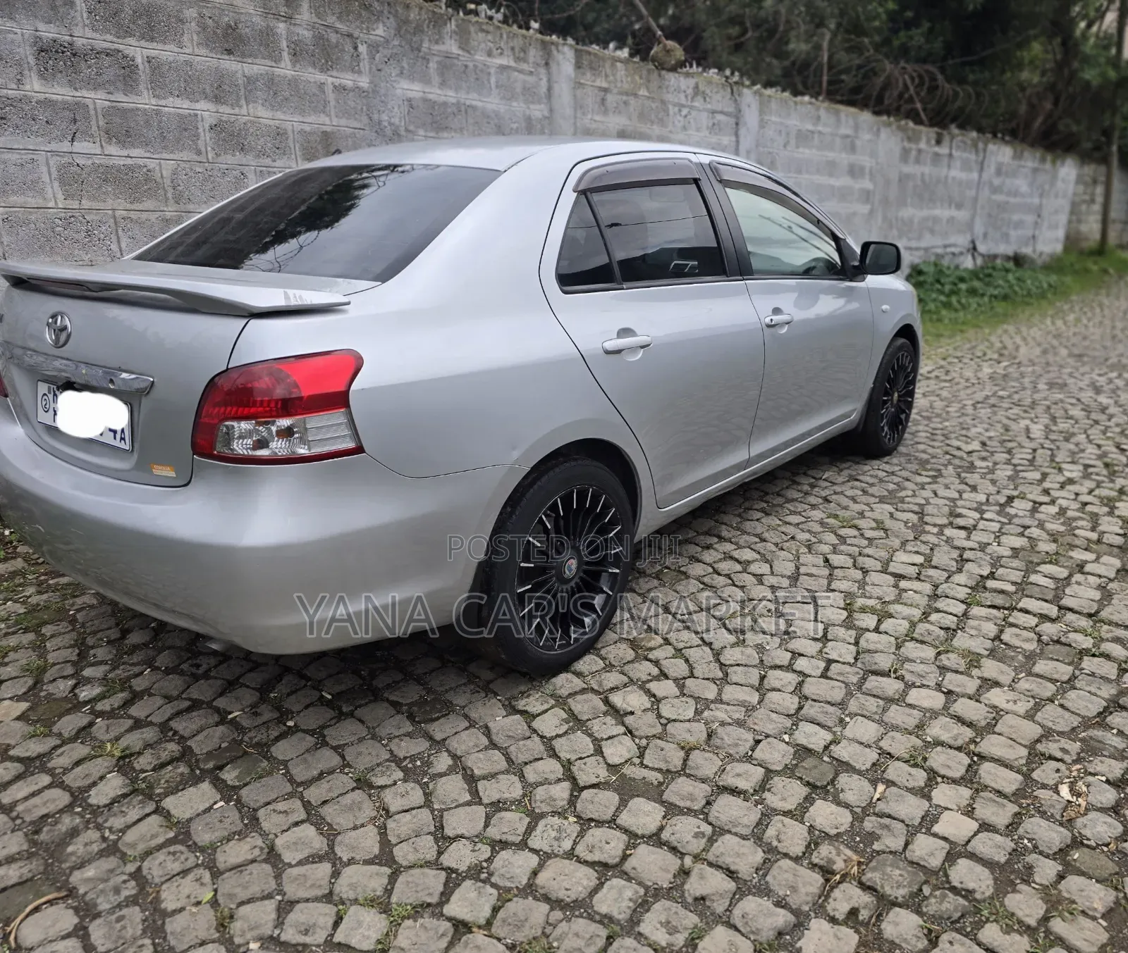 Toyota Belta 2008 Silver