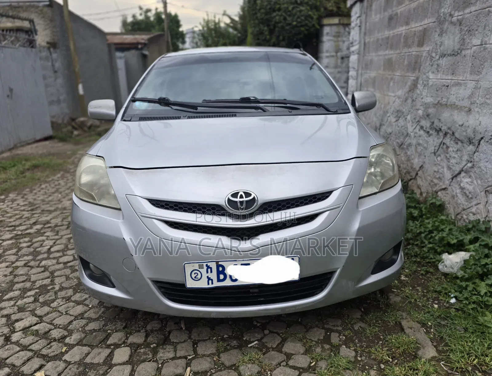 Toyota Belta 2008 Silver